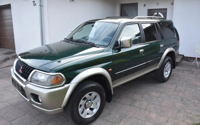 Mitsubishi Pajero cena 29900 przebieg: 163020, rok produkcji 2002 z Goniądz małe 781